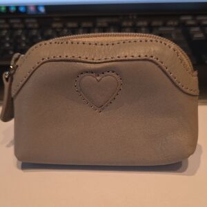 Small BRIGHTON Pouch with zipper Closure